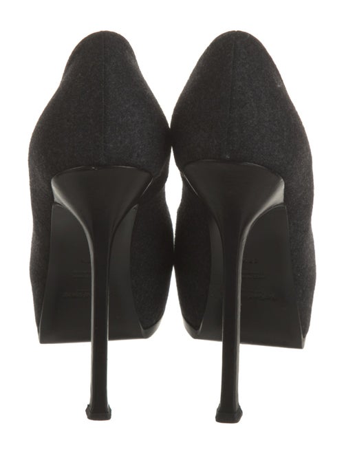 Yves Saint Laurent Rive Gauche Wool Pumps