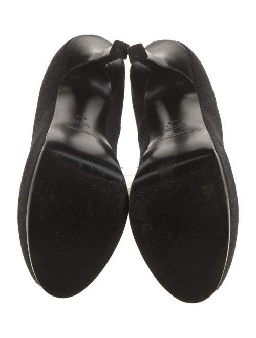 Yves Saint Laurent Rive Gauche Wool Pumps