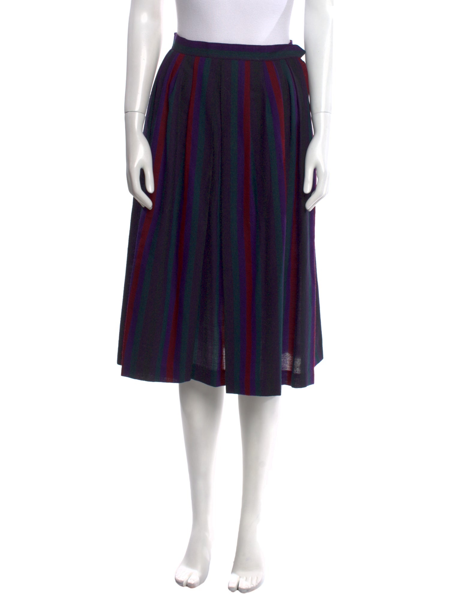 Yves Saint Laurent Rive Gauche Vintage Knee-Length Skirt