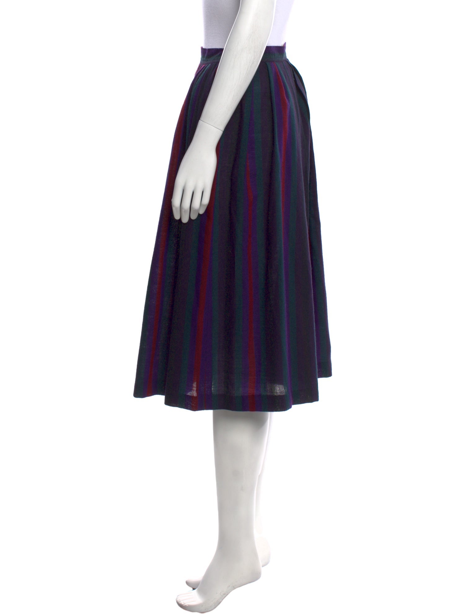 Yves Saint Laurent Rive Gauche Vintage Knee-Length Skirt