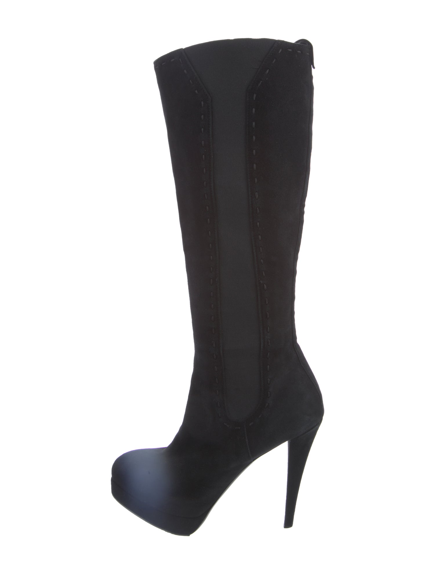 Yves Saint Laurent Rive Gauche Suede Boots