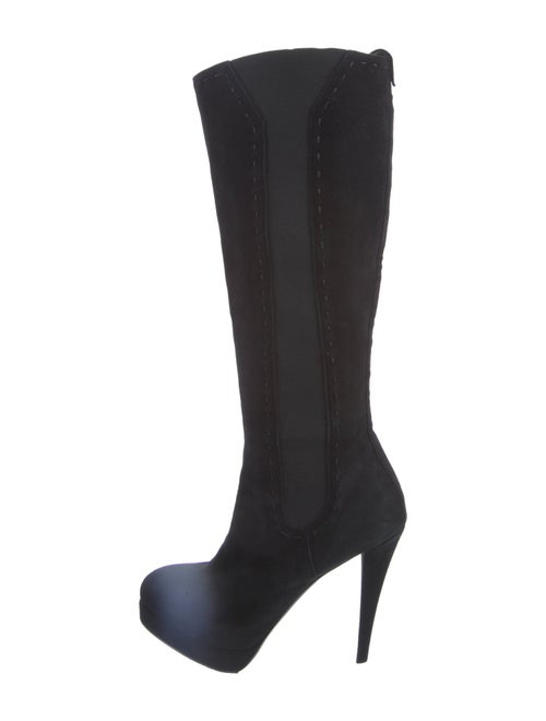 Yves Saint Laurent Rive Gauche Suede Boots