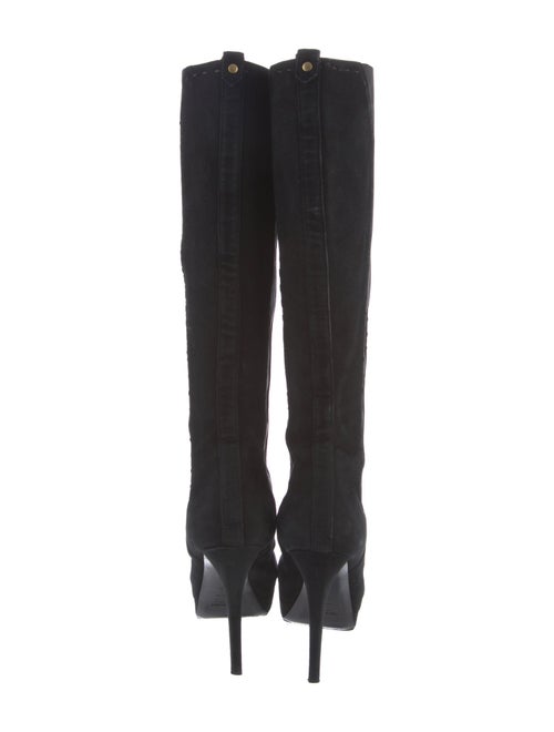 Yves Saint Laurent Rive Gauche Suede Boots