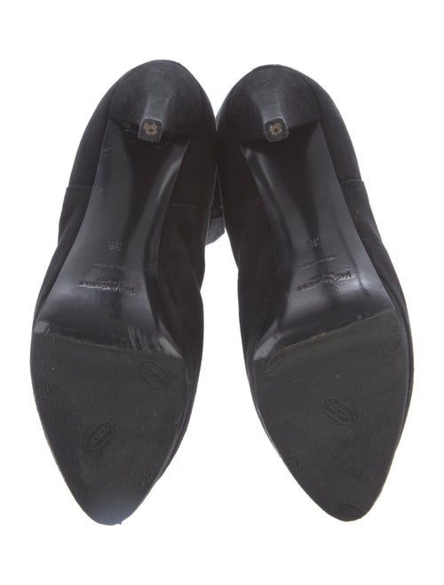 Yves Saint Laurent Rive Gauche Suede Boots