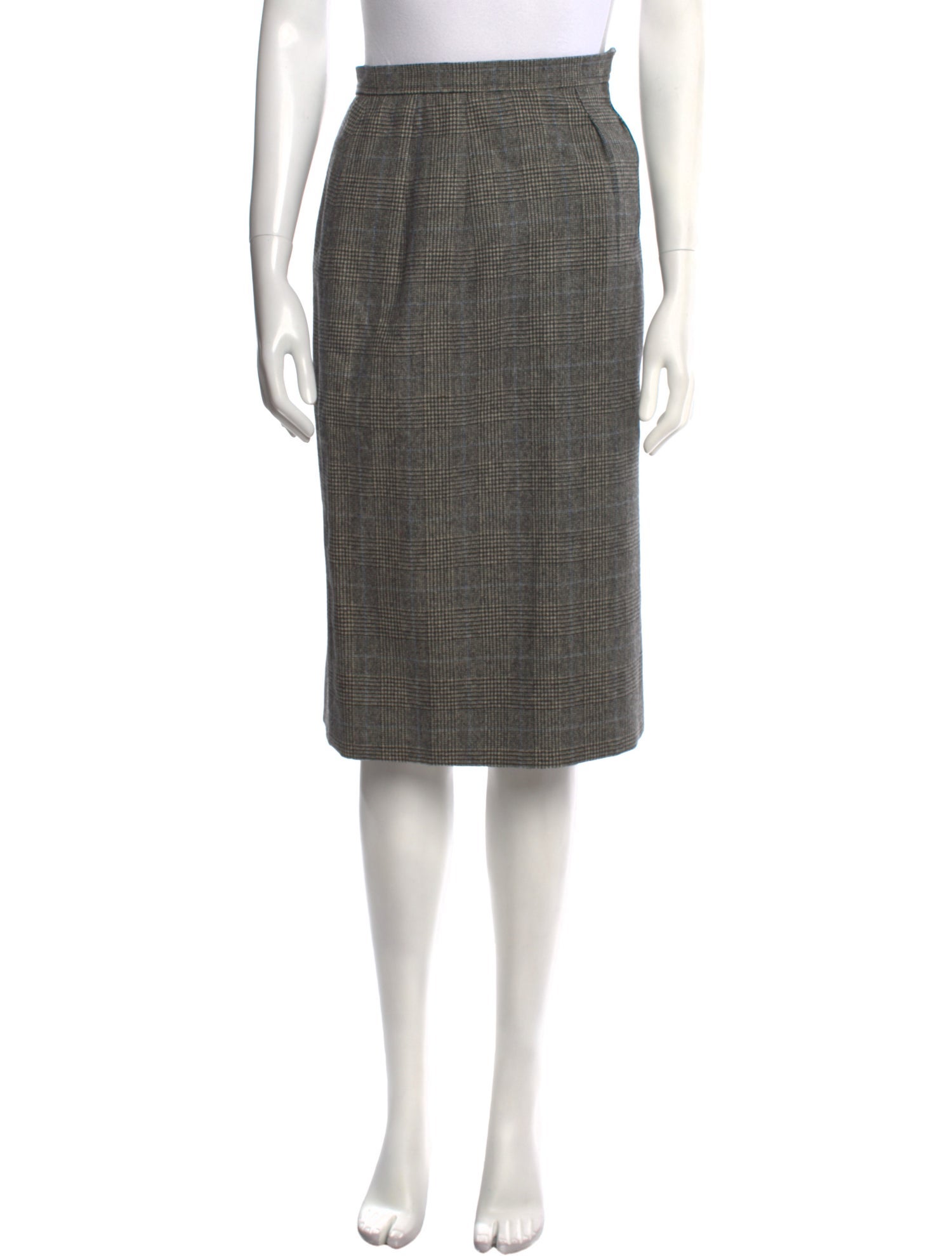 Yves Saint Laurent Rive Gauche Vintage Knee-Length Skirt