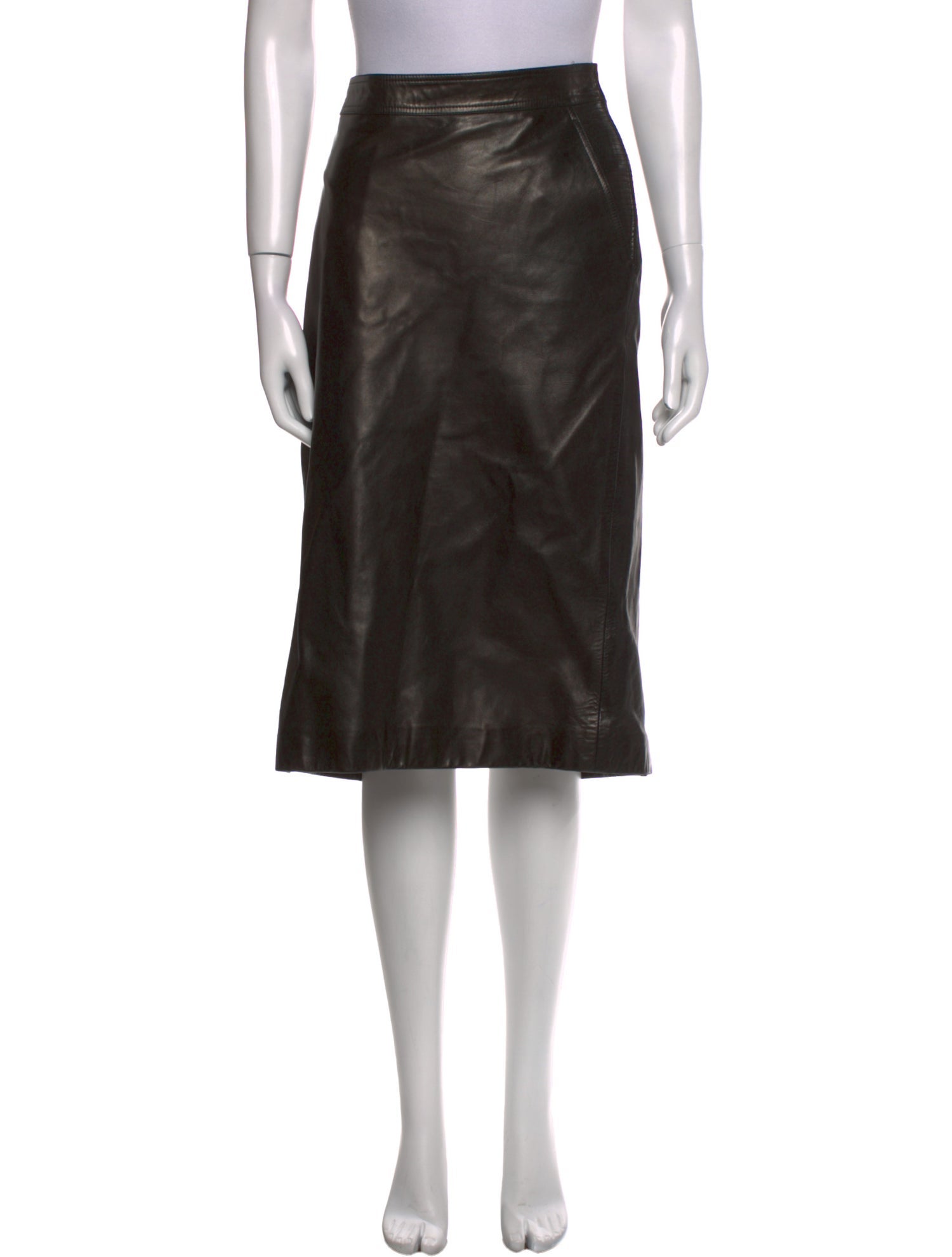 Yves Saint Laurent Rive Gauche Vintage Knee-Length Skirt