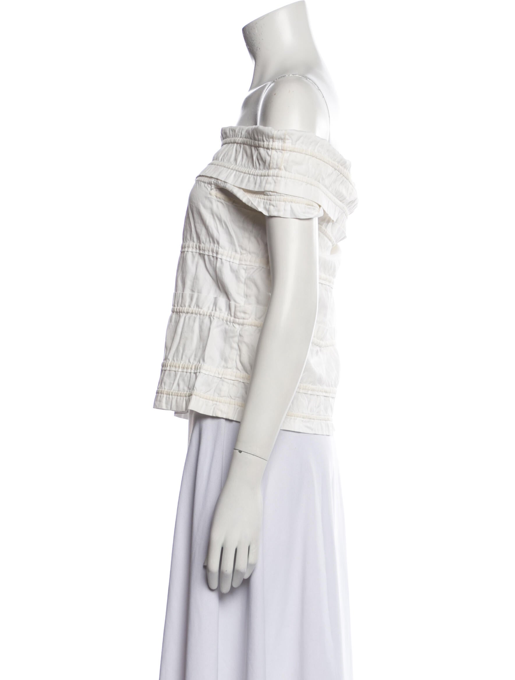 Yves Saint Laurent Rive Gauche Vintage 2001 Crop Top