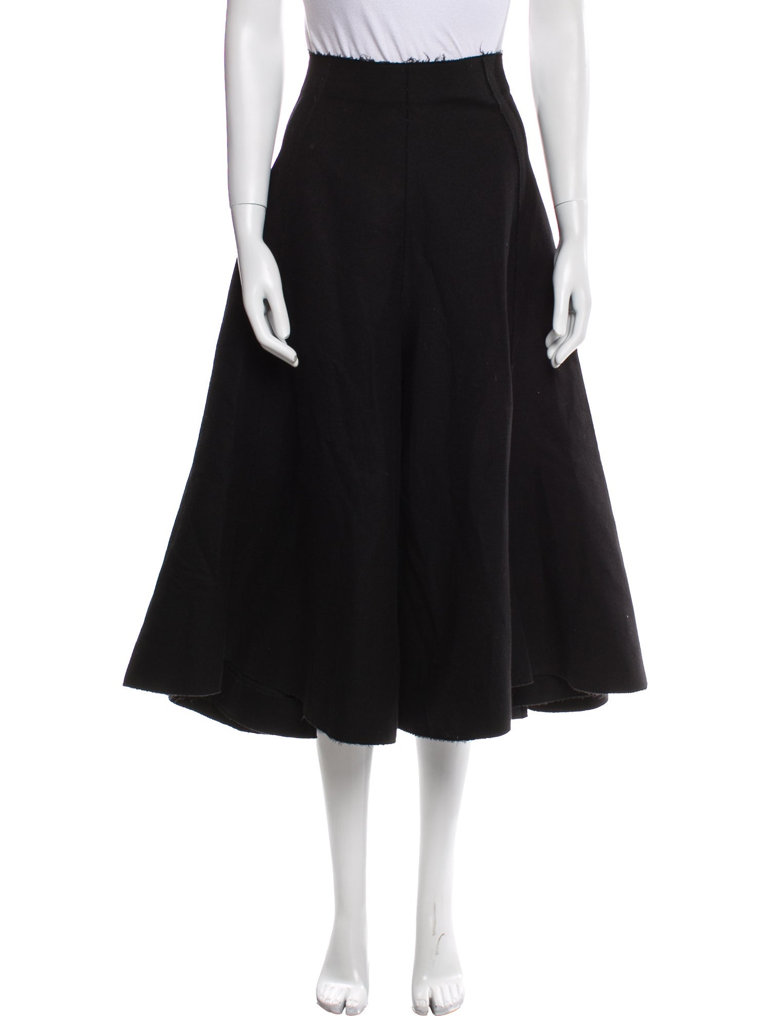 Yves Saint Laurent Rive Gauche Vintage Midi Length Skirt