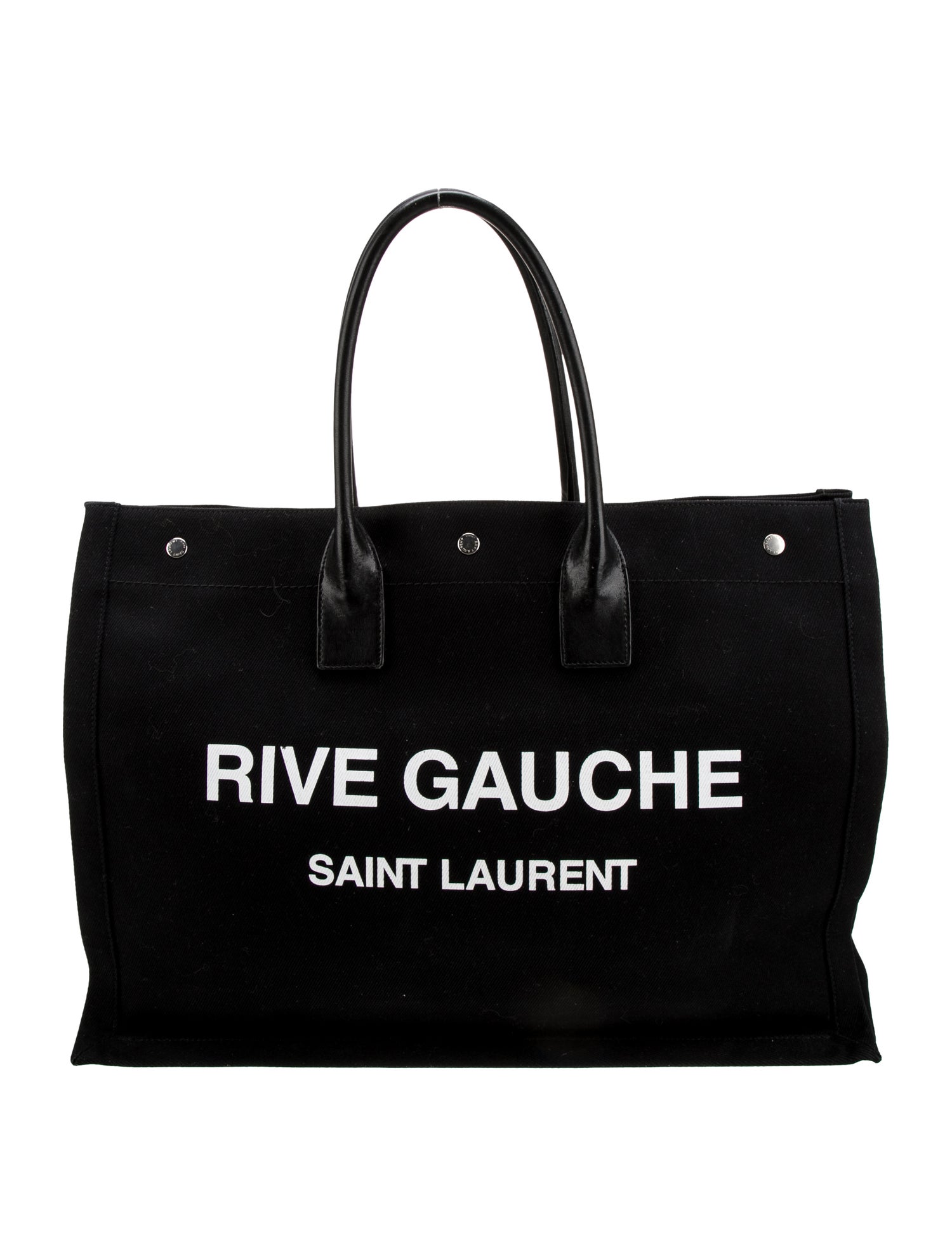 Saint Laurent Canvas Rive Gauche Large