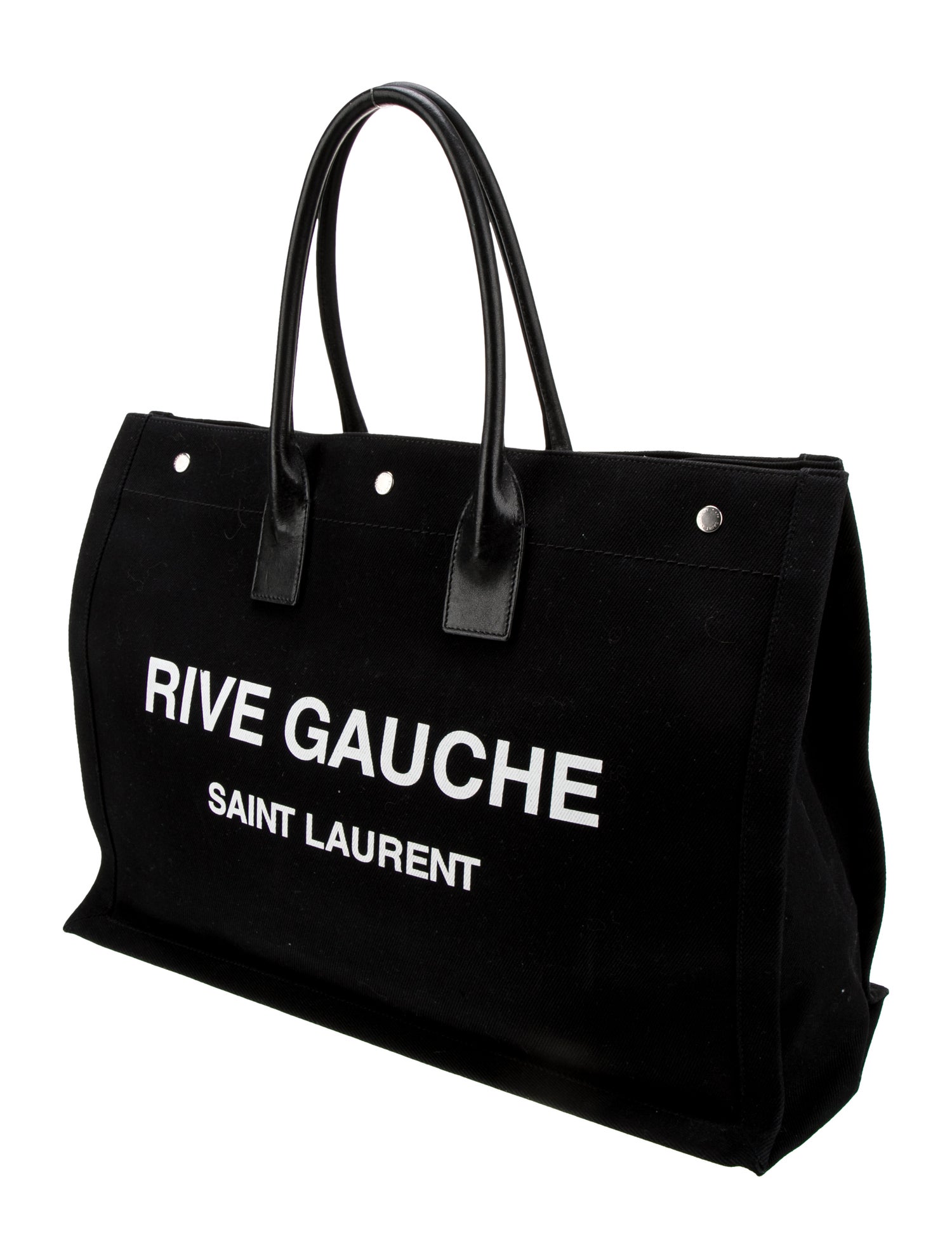 Saint Laurent Canvas Rive Gauche Large