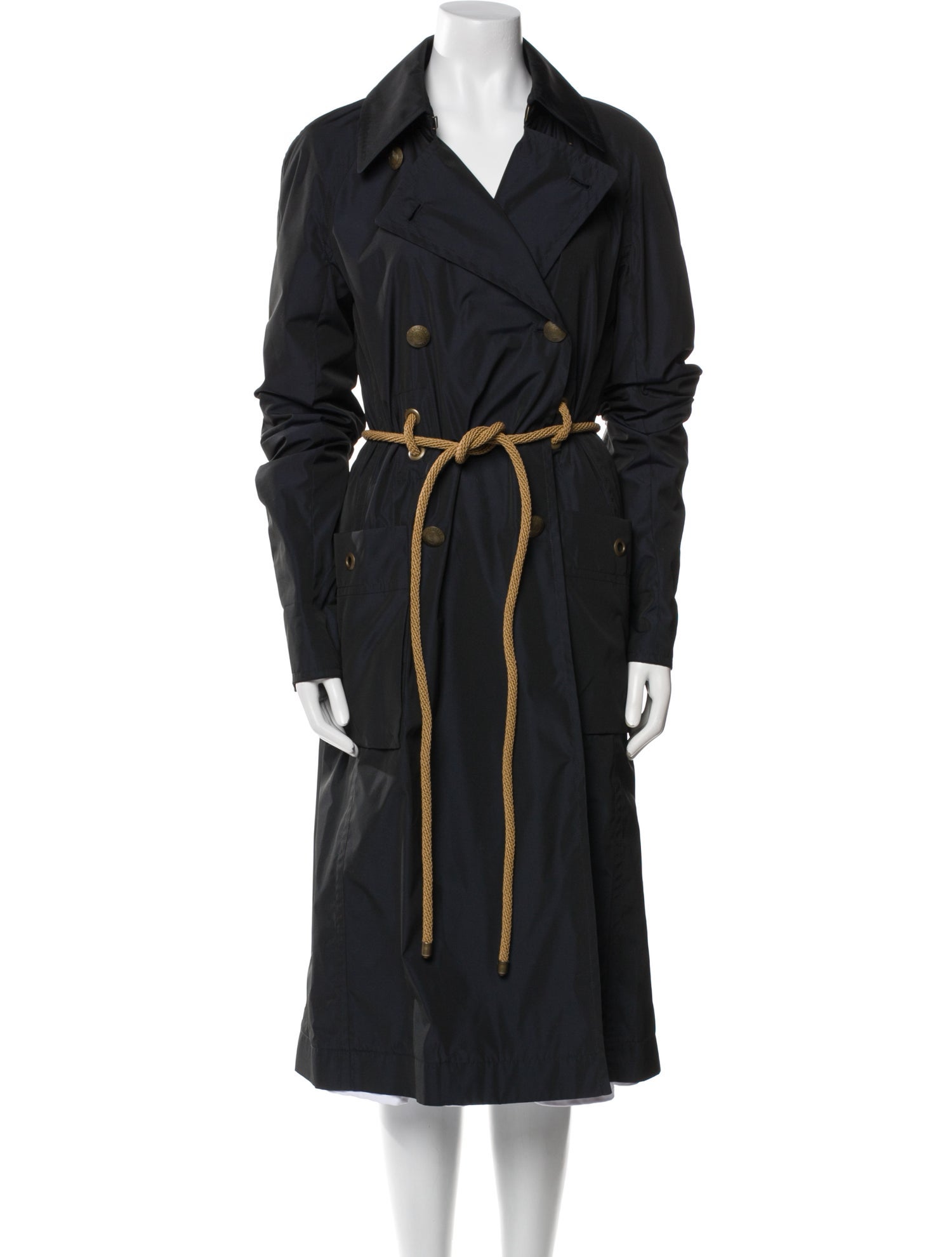 Yves Saint Laurent Rive Gauche Vintage 2004 Trench Coat
