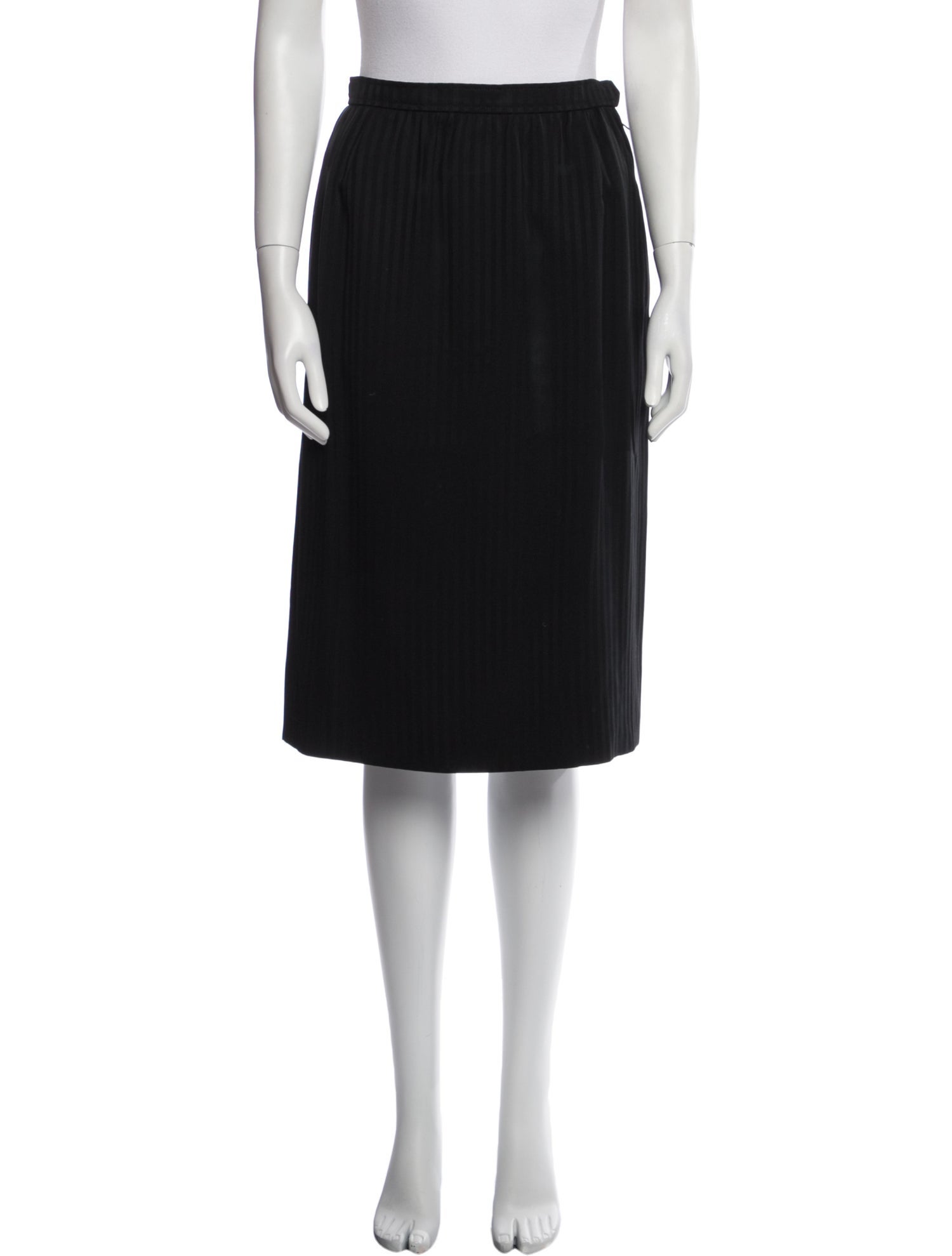 Yves Saint Laurent Rive Gauche Vintage Knee-Length Skirt