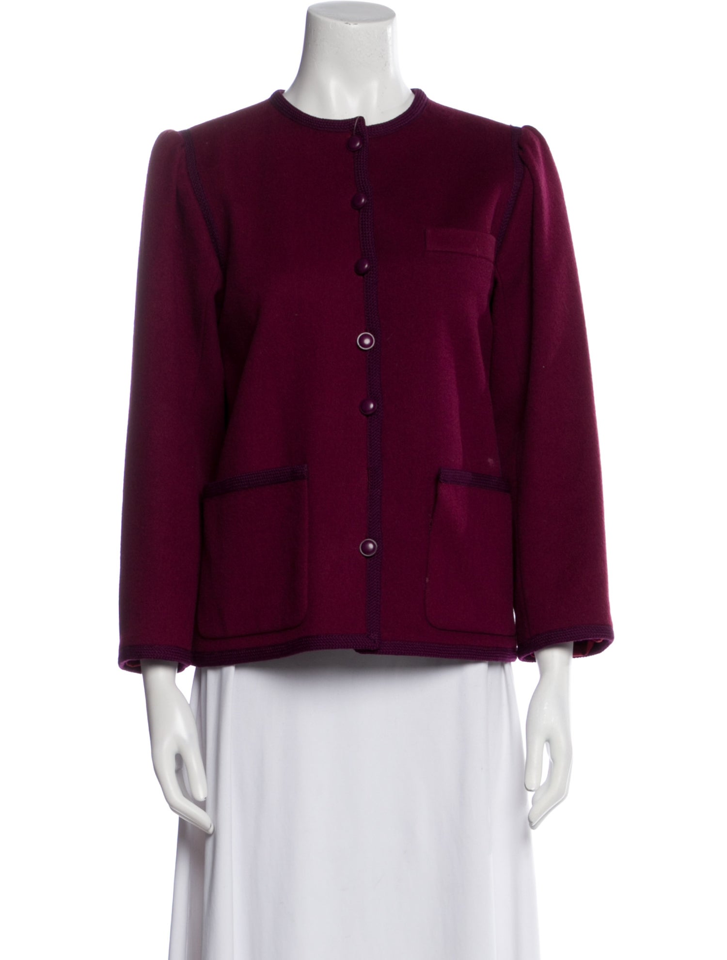 Yves Saint Laurent Rive Gauche Vintage 1980's Evening Jacket