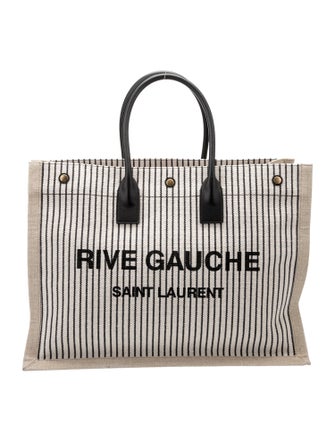 Saint Laurent Canvas Rive Gauche Large