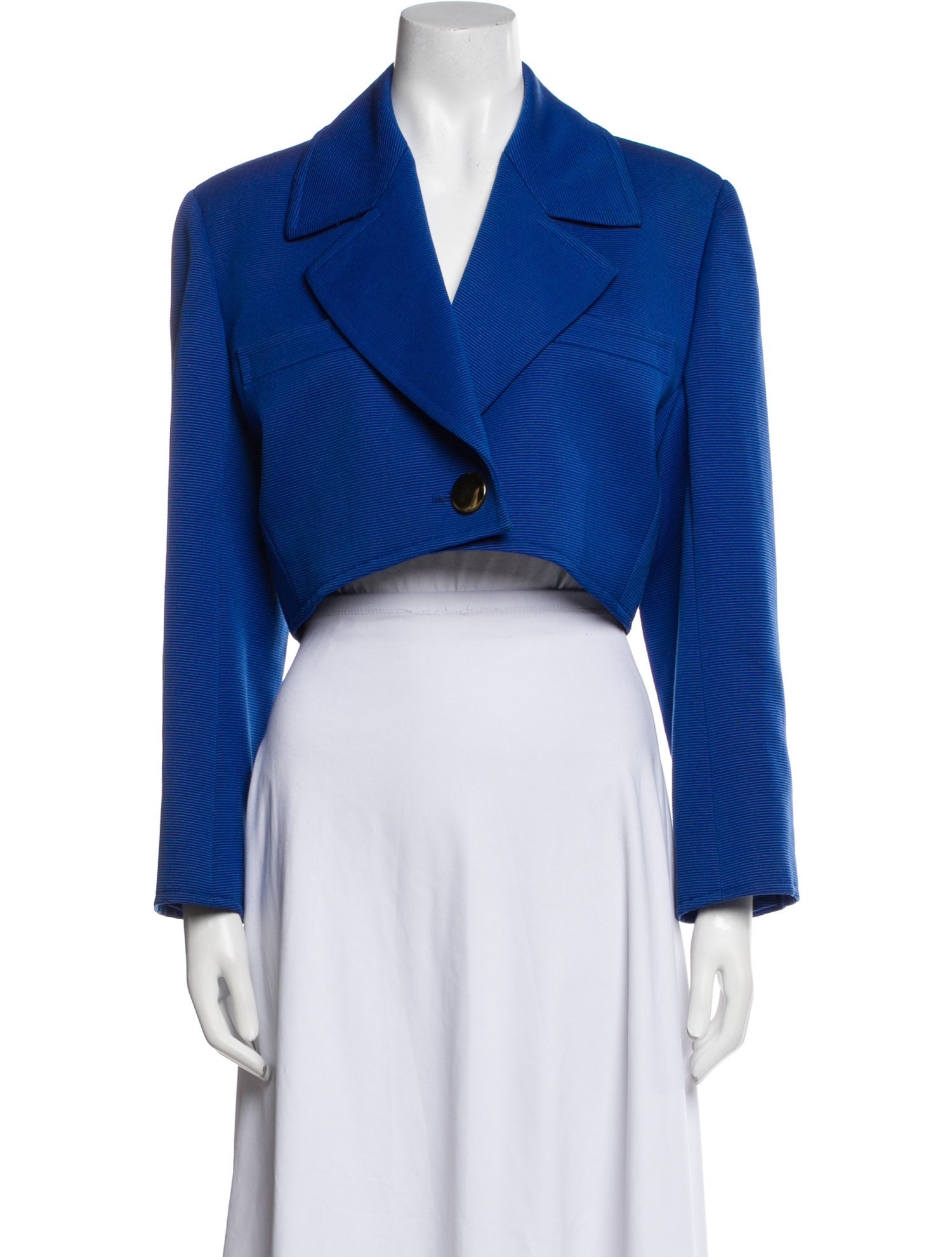 Yves Saint Laurent Rive Gauche Vintage Striped Bolero