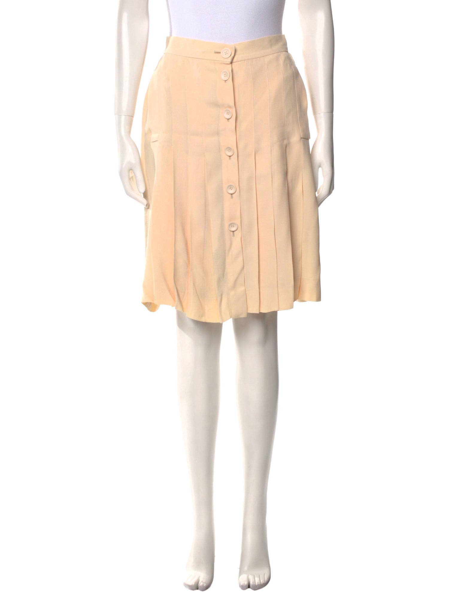 Yves Saint Laurent Rive Gauche Vintage Knee-Length Skirt