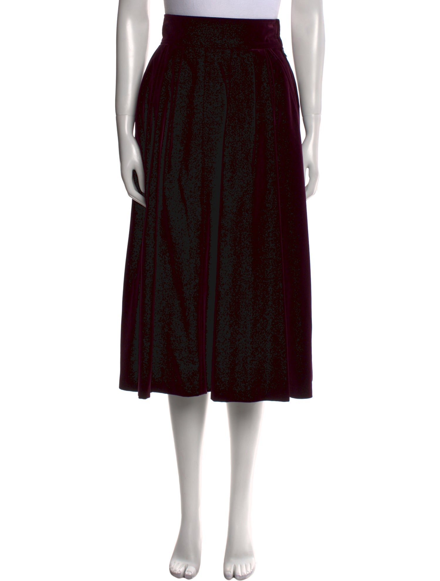 Yves Saint Laurent Rive Gauche Vintage Midi Length Skirt