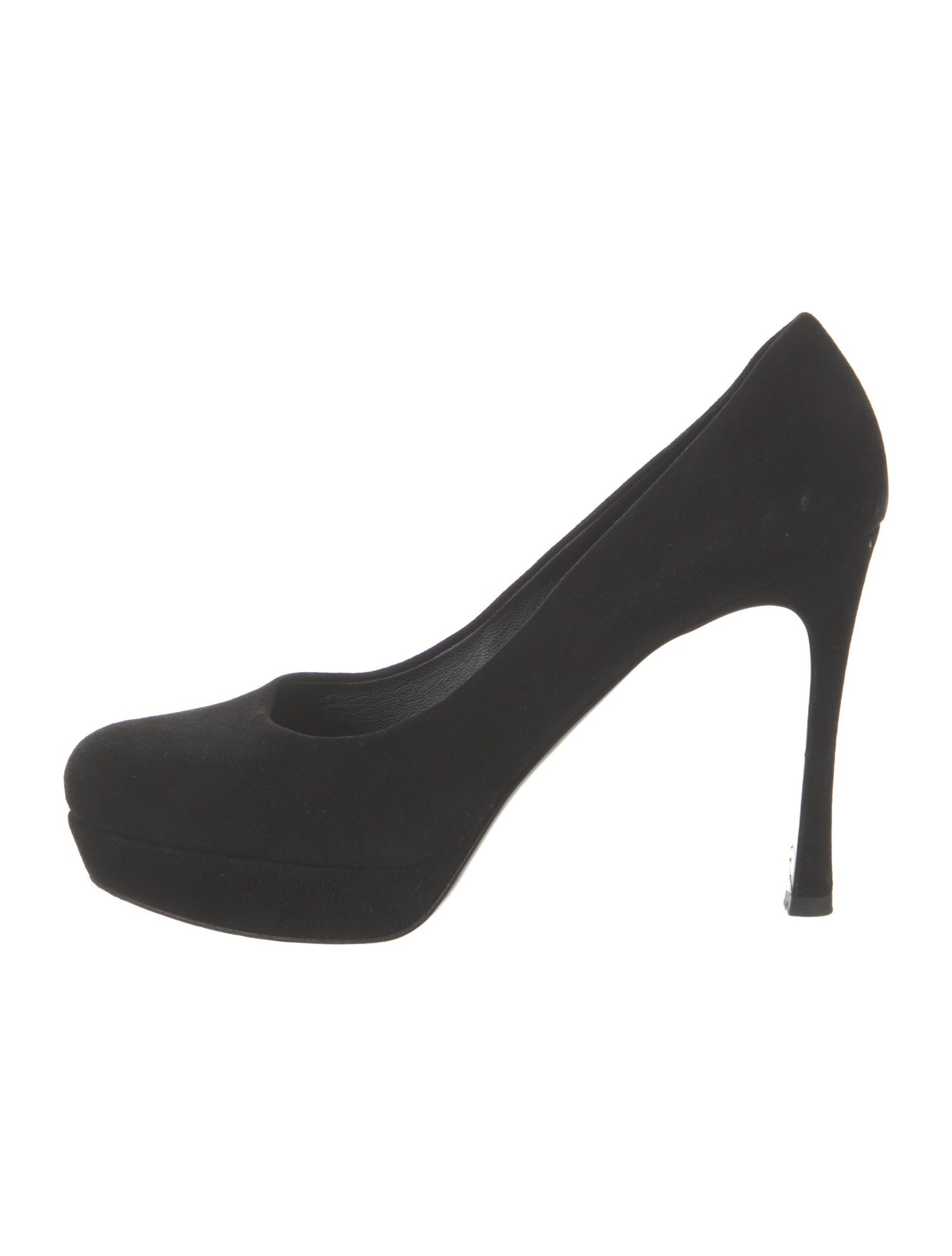 Yves Saint Laurent Rive Gauche Suede Pumps