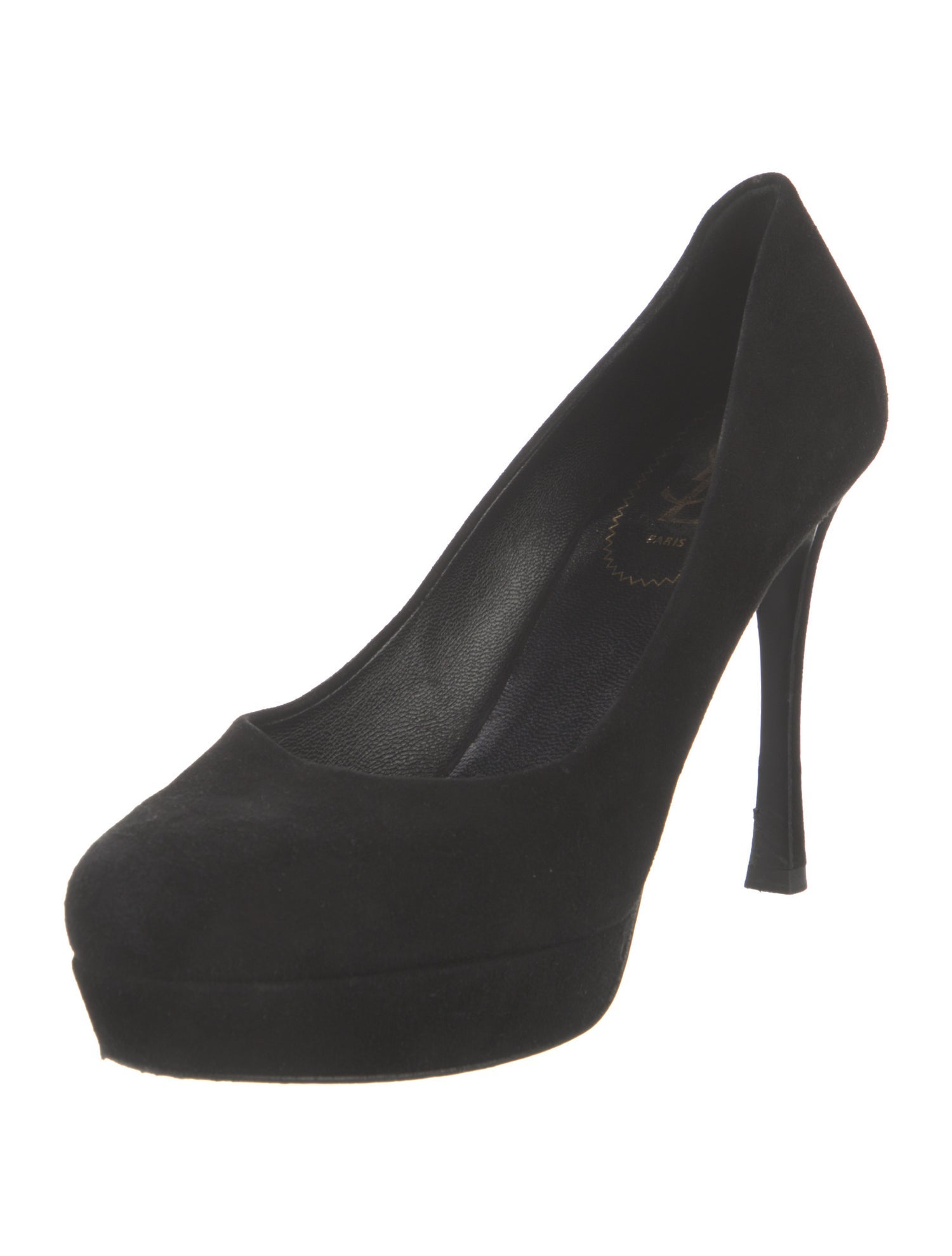 Yves Saint Laurent Rive Gauche Suede Pumps