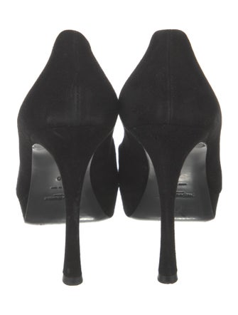 Yves Saint Laurent Rive Gauche Suede Pumps