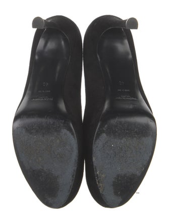 Yves Saint Laurent Rive Gauche Suede Pumps