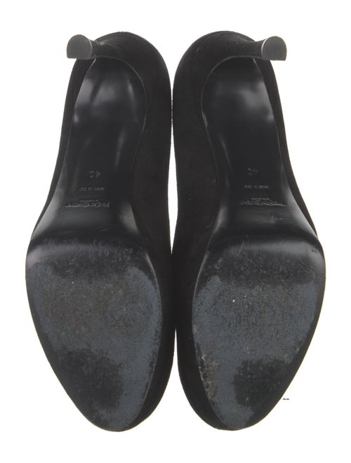 Yves Saint Laurent Rive Gauche Suede Pumps