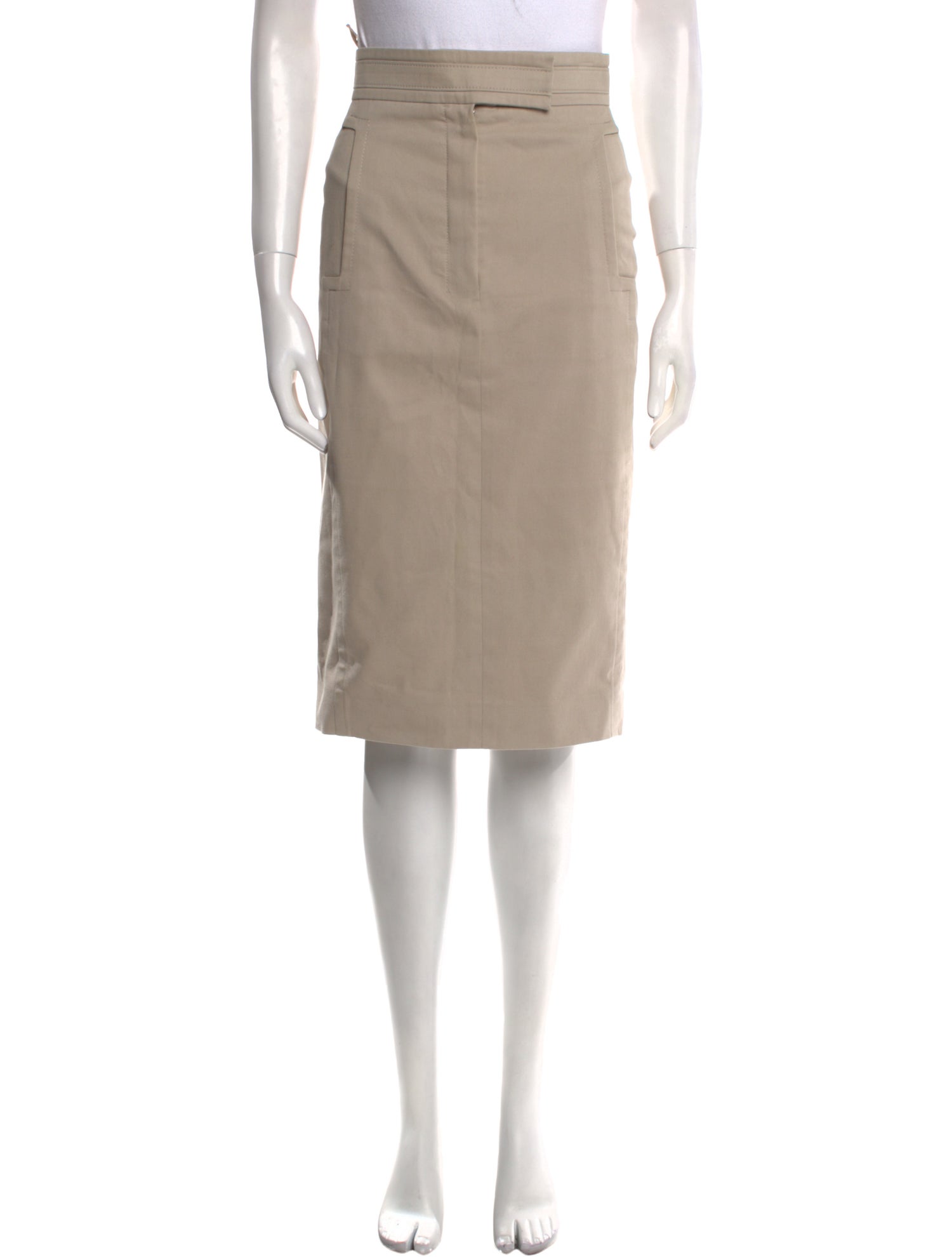 Yves Saint Laurent Rive Gauche Vintage Knee-Length Skirt