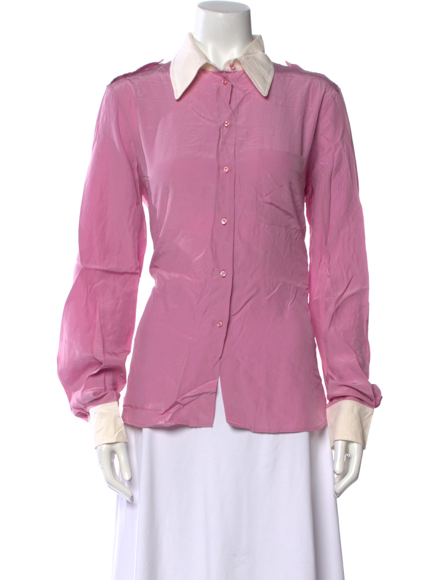 Yves Saint Laurent Rive Gauche Vintage 2004 Button-Up Top w/ Tags