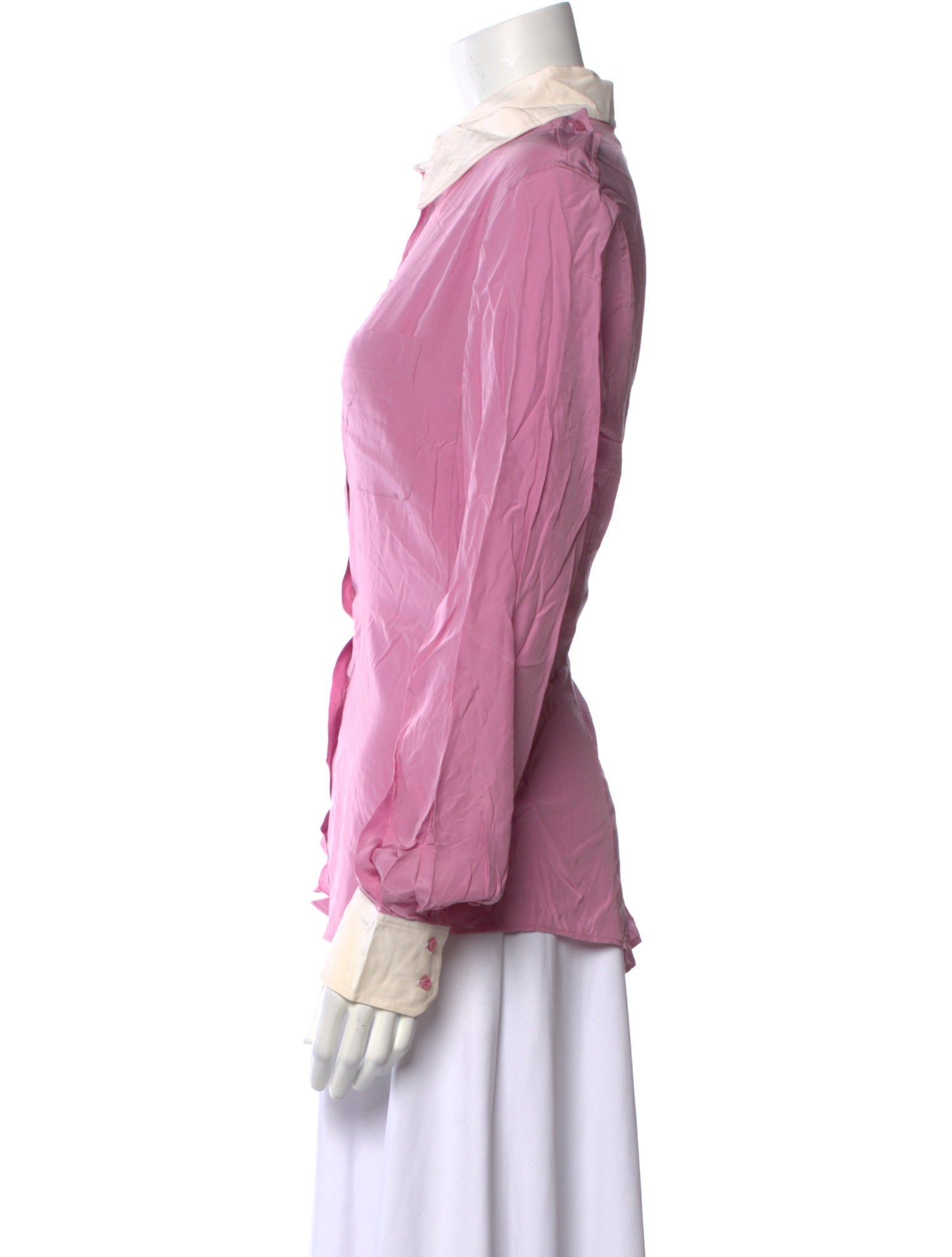 Yves Saint Laurent Rive Gauche Vintage 2004 Button-Up Top w/ Tags