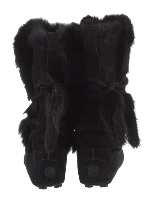 Yves Saint Laurent Rive Gauche Suede Boots