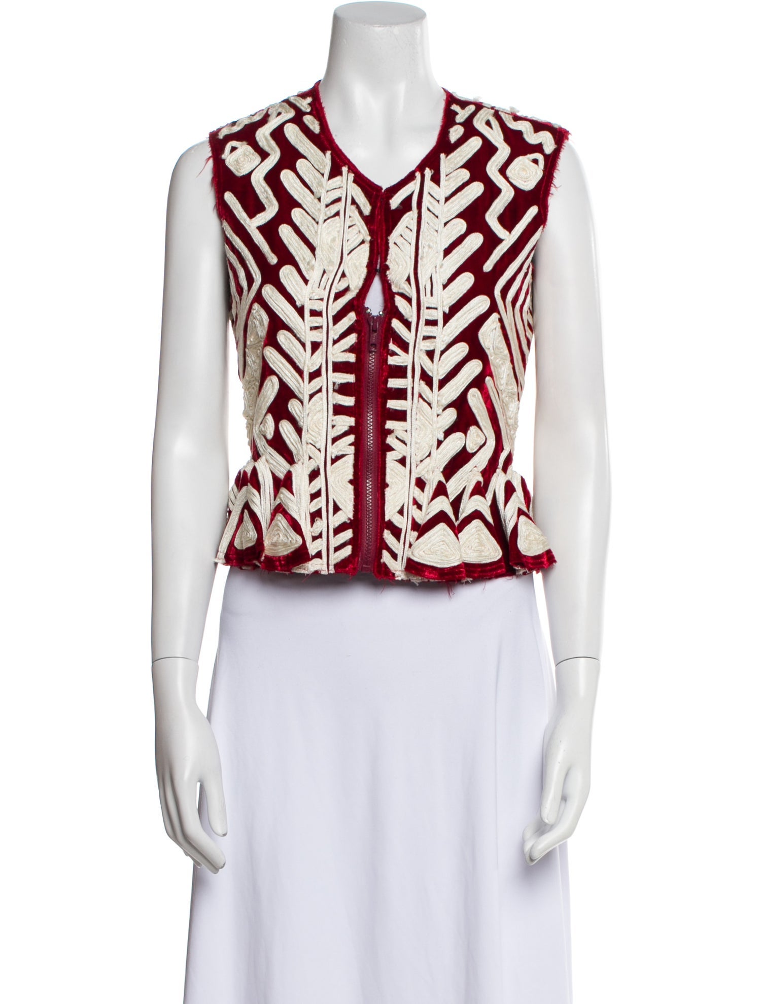 Yves Saint Laurent Rive Gauche Vintage 2002 Vest