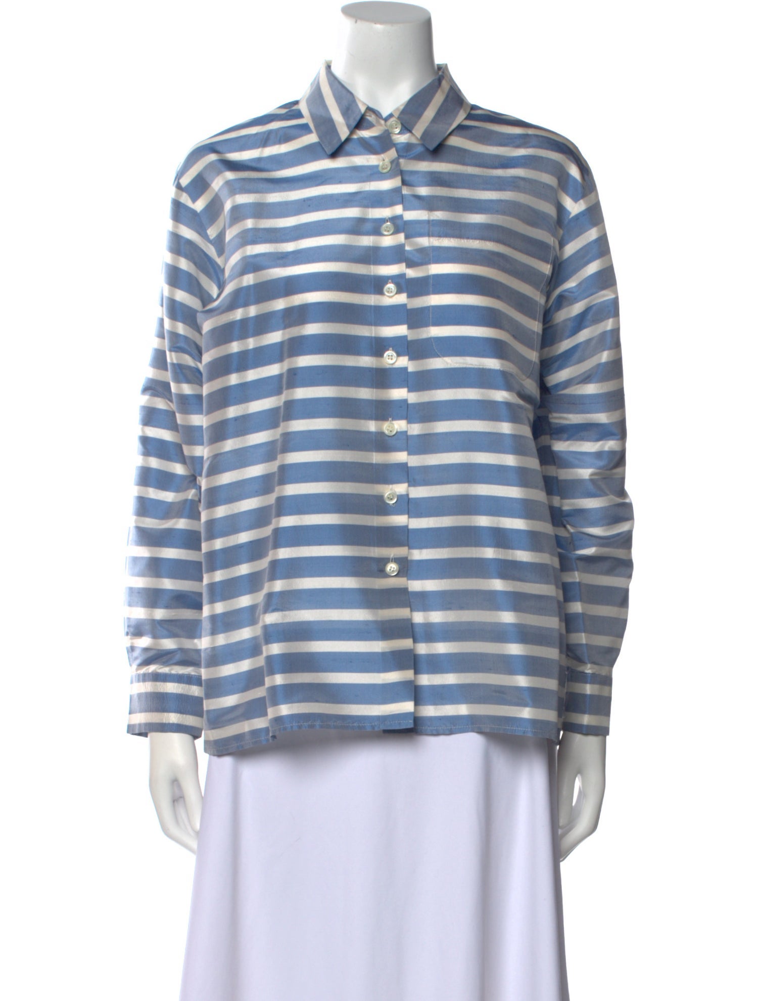 Yves Saint Laurent Rive Gauche Vintage 1993 Button-Up Top