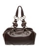 Yves Saint Laurent Rive Gauche Leather Top Handle Bag