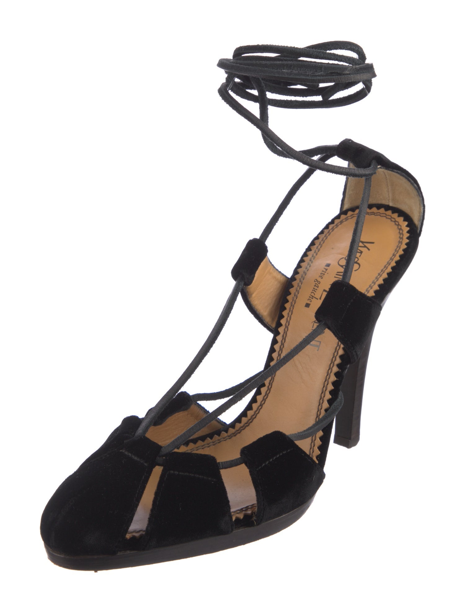 Yves Saint Laurent Rive Gauche Leather Pumps