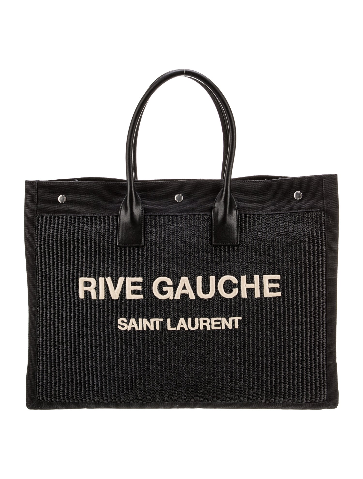 Saint Laurent Raffia Rive Gauche Large 2022