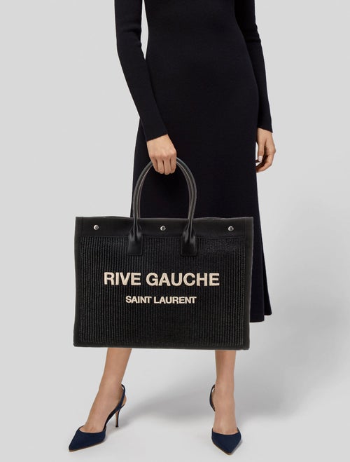 Saint Laurent Raffia Rive Gauche Large 2022