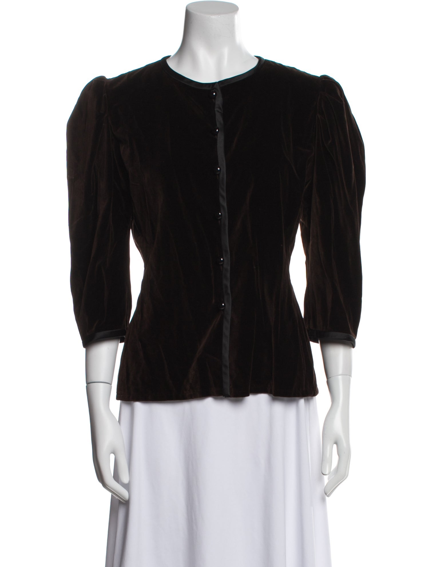 Yves Saint Laurent Rive Gauche Vintage 1980's Evening Jacket