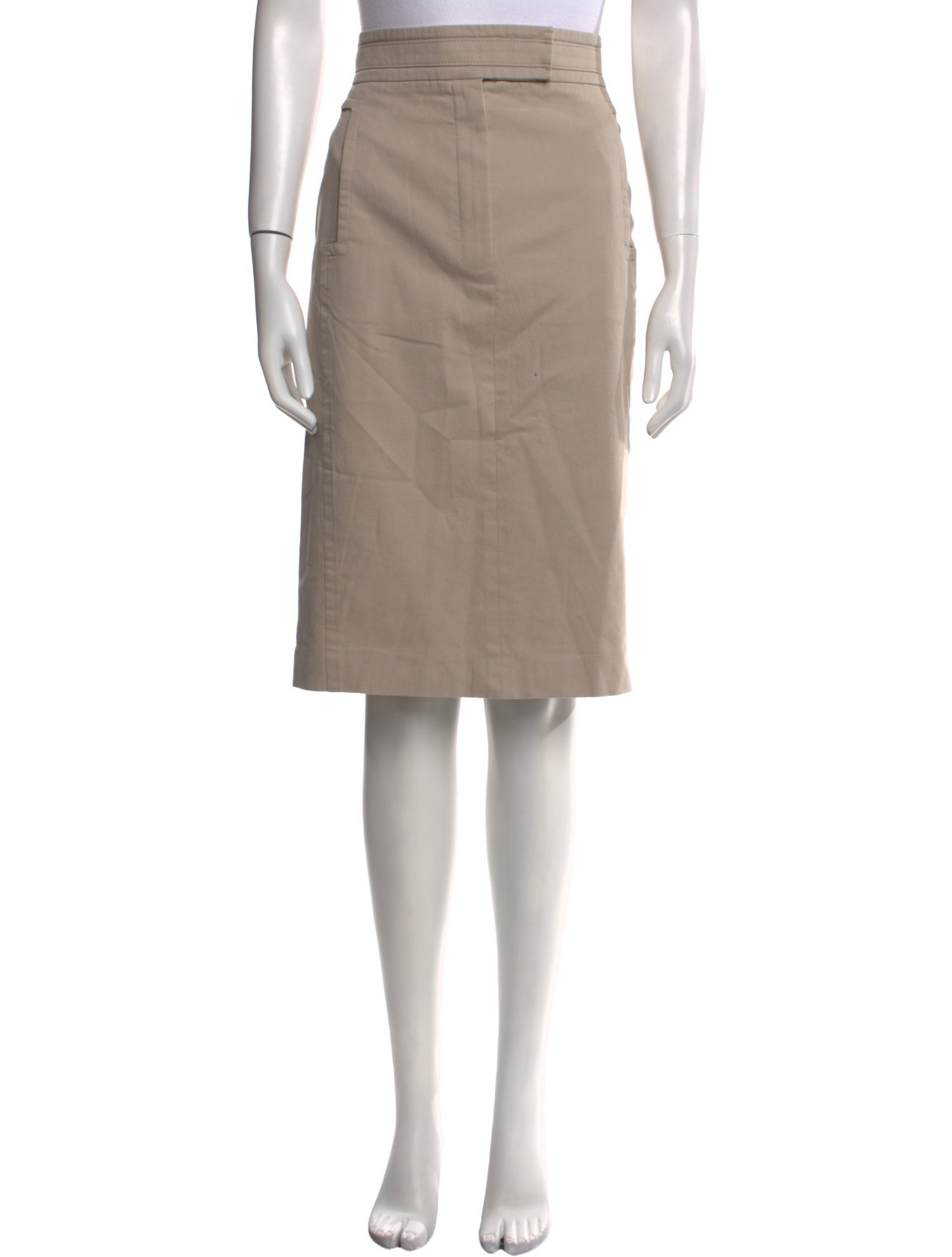 Yves Saint Laurent Rive Gauche Vintage Knee-Length Skirt