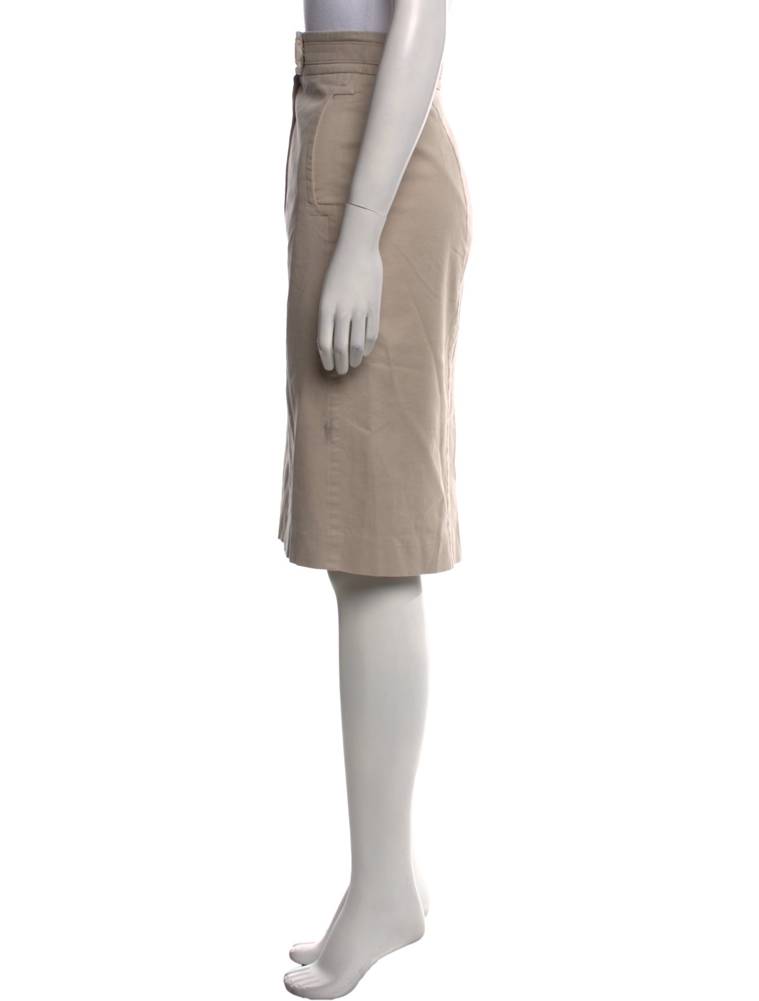 Yves Saint Laurent Rive Gauche Vintage Knee-Length Skirt