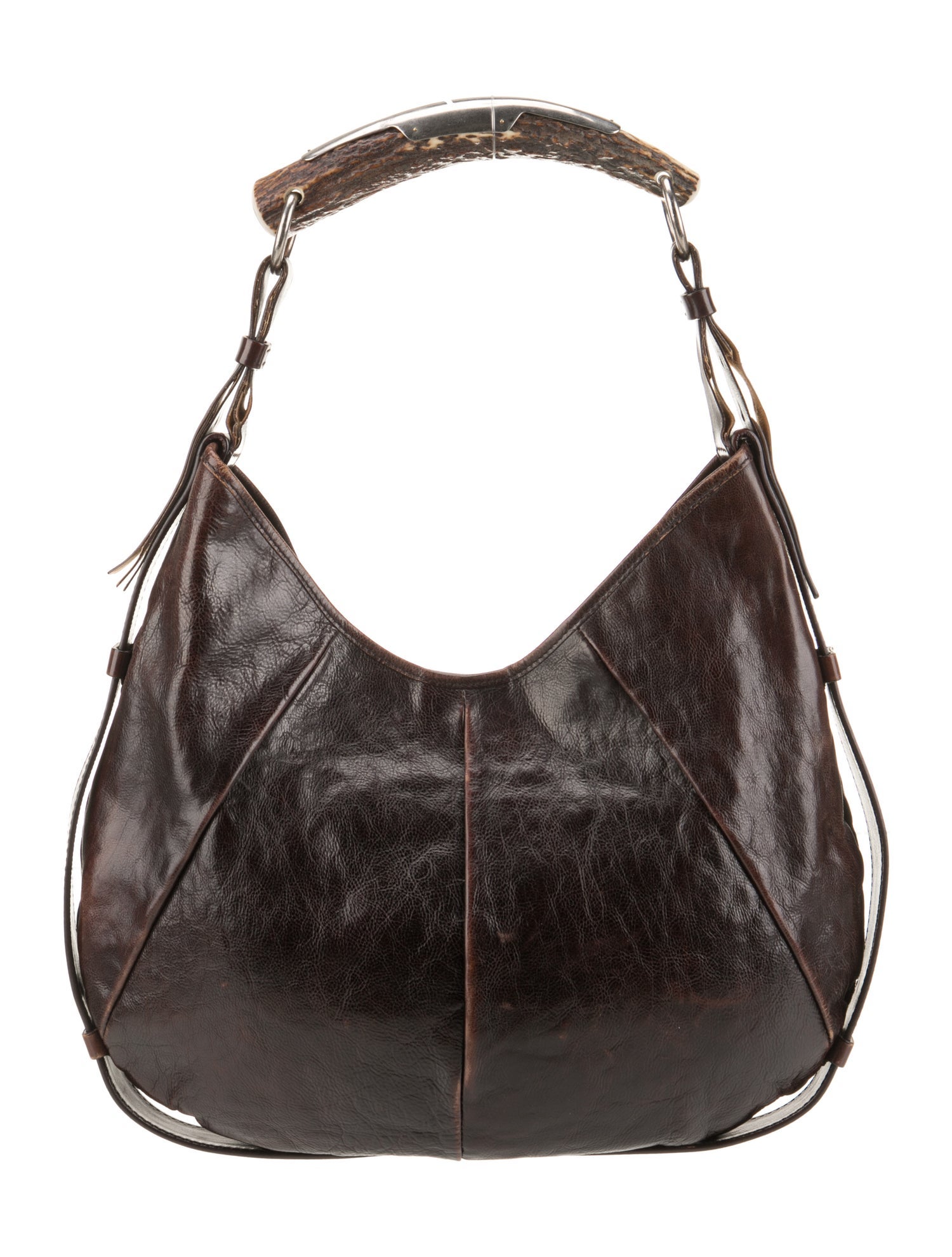 Yves Saint Laurent Rive Gauche Leather Hobo
