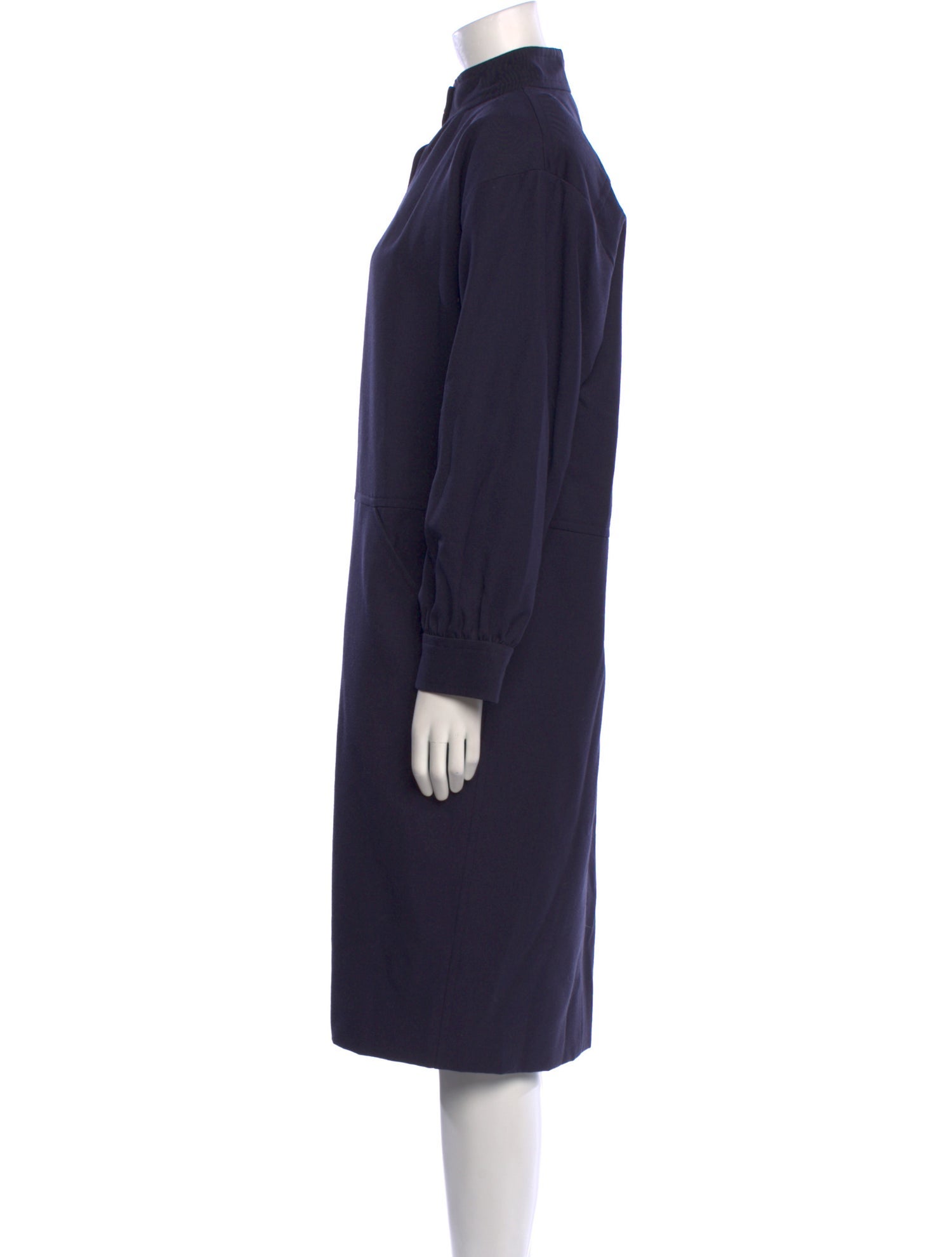 Yves Saint Laurent Rive Gauche Vintage Knee-Length Dress