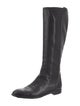 Yves Saint Laurent Rive Gauche Leather Riding Boots
