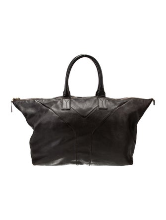 Yves Saint Laurent Rive Gauche Leather Weekender Bag