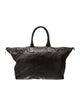 Yves Saint Laurent Rive Gauche Leather Weekender Bag