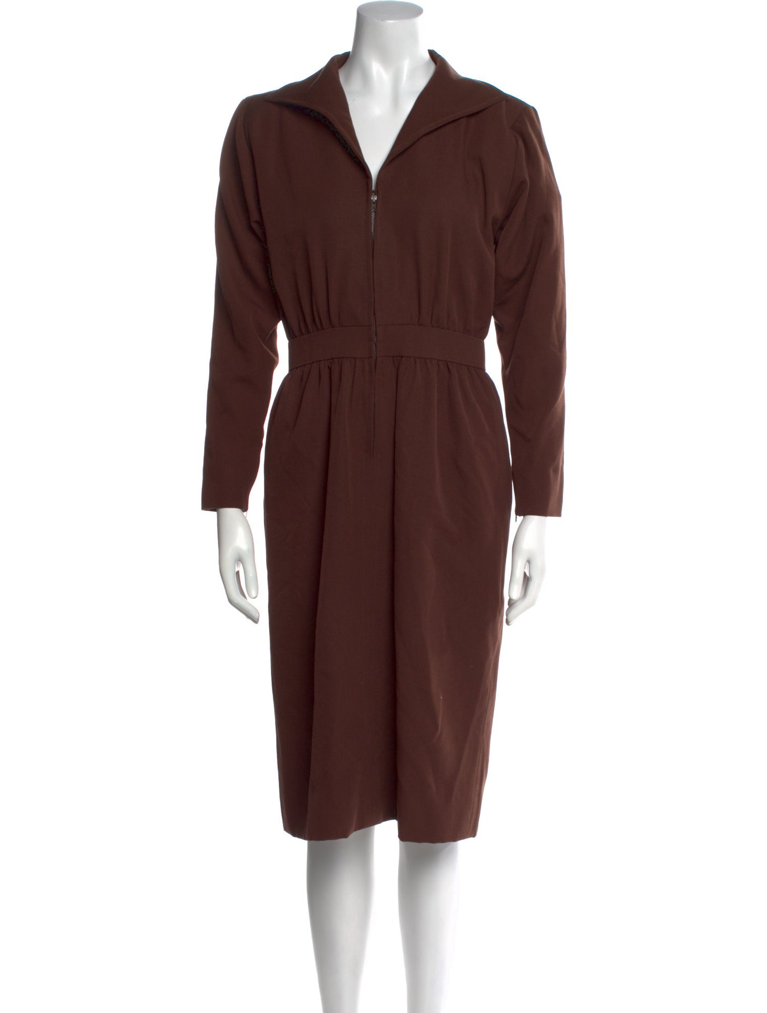 Yves Saint Laurent Rive Gauche Vintage Midi Length Dress
