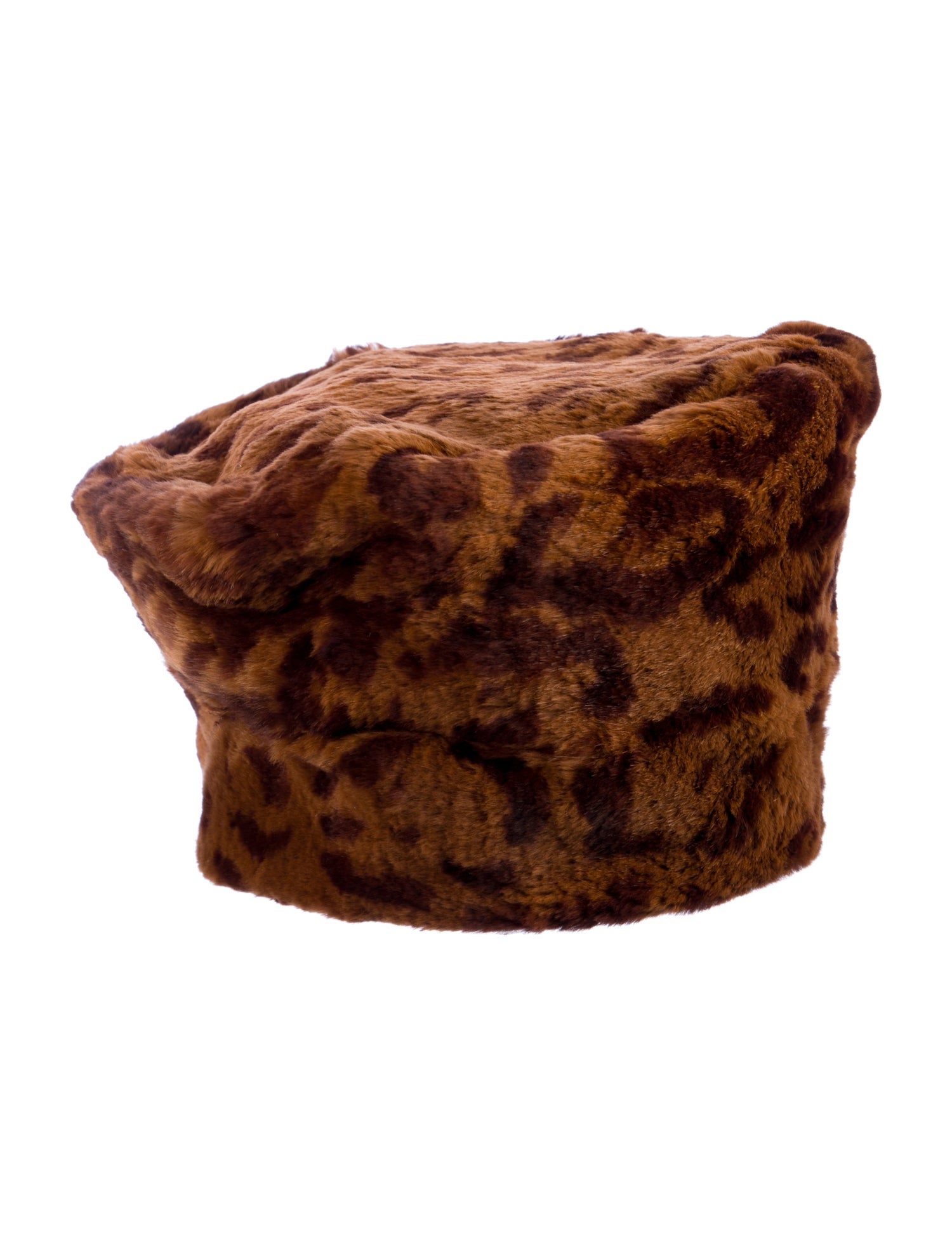 Yves Saint Laurent Rive Gauche Faux Fur Winter Hat