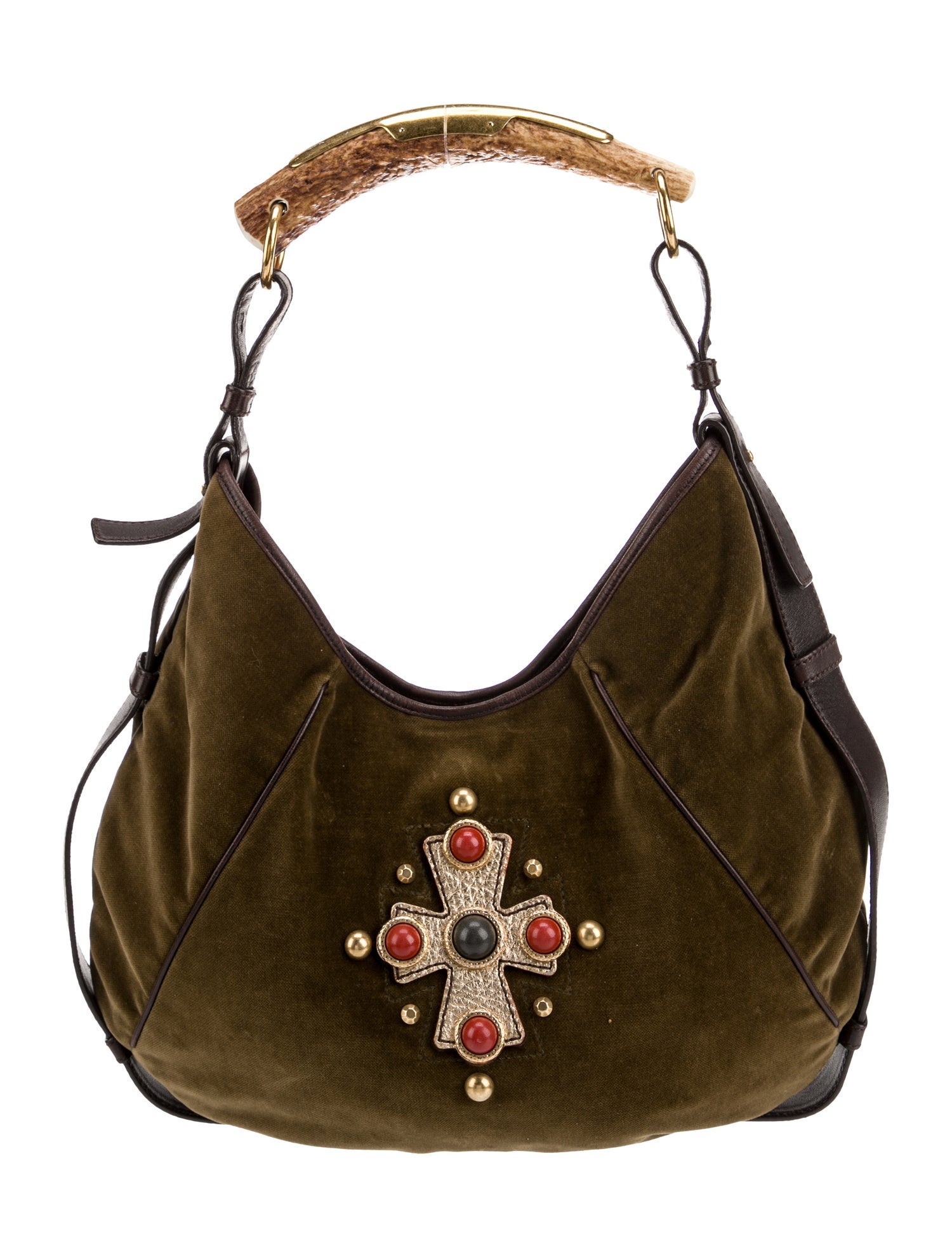 Yves Saint Laurent Rive Gauche Velvet Mombasa Byzance Vintage