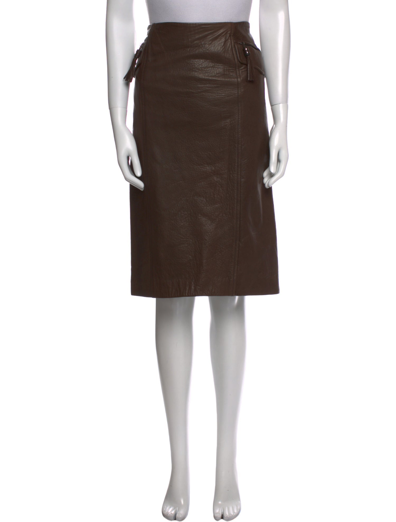 Yves Saint Laurent Rive Gauche Vintage Knee-Length Skirt