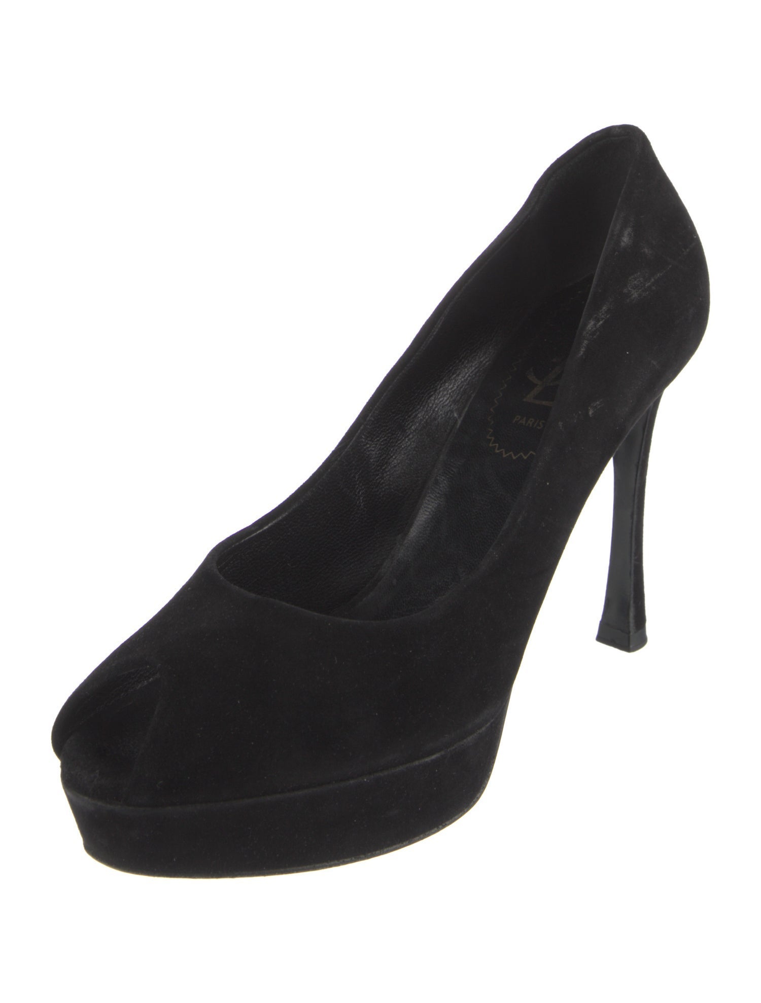 Yves Saint Laurent Rive Gauche Suede Pumps