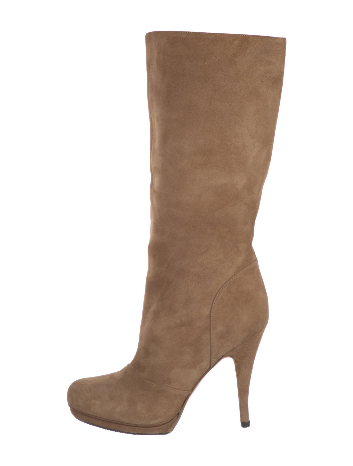 Yves Saint Laurent Rive Gauche Suede Boots
